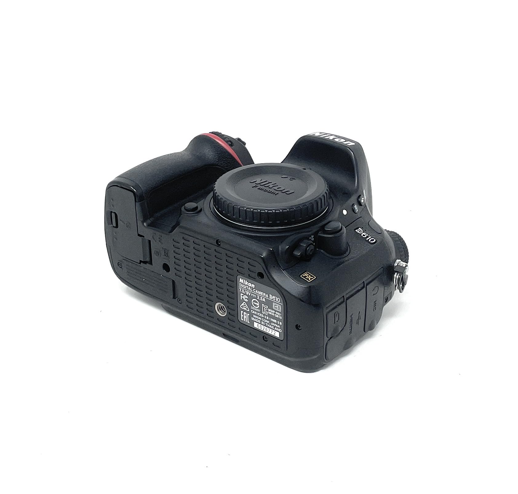 Nikon D610 Digital SLR Camera (24.3MP) 3.2 inch LCD: Amazon
