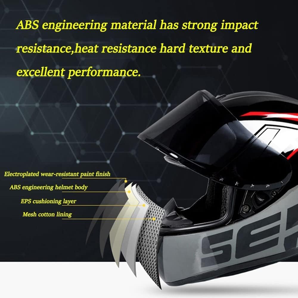 Modułowy kask motocyklowy zintegrowany Bluetooth Homologowany ECE Kask pełnotwarzowy Motocykl Mężczyźni Kobiety Dorośli Modułowe Kaski z Mikrofonem do Motocykla Skuter S~XXL (55 ~ 64 CM)