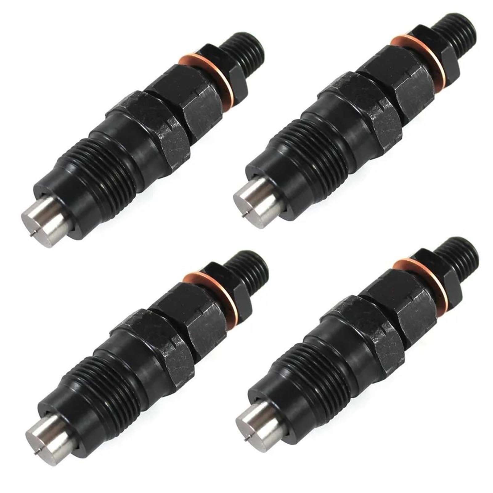 Lot De 4 Injecteurs Carburant Pour Voiture, Accessoires Remplacement Pour Moteur MD196607, Buse D'injection Pour Mitsubishi L400 L200 L300