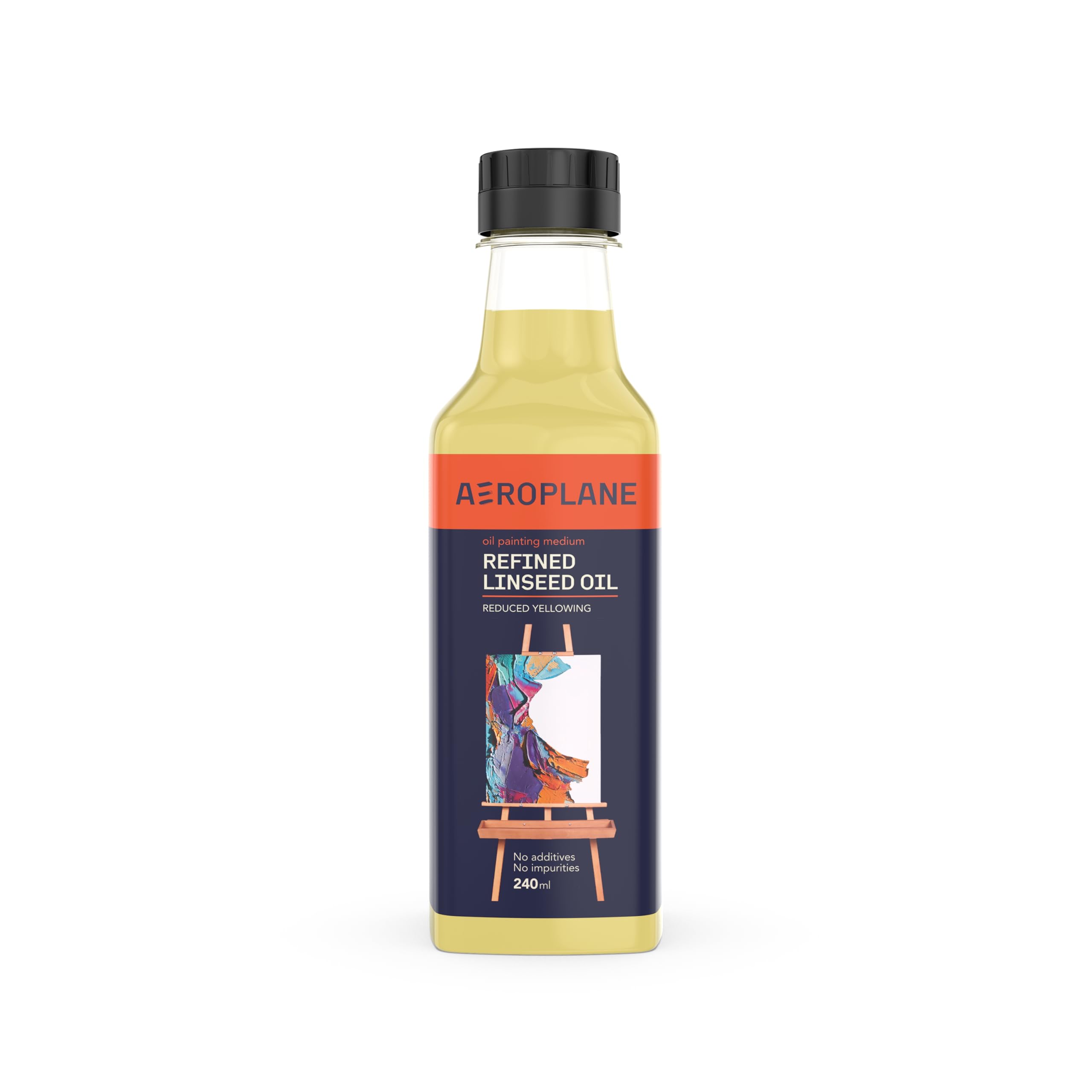 Aeroplane - Refined Linseed Oil for Artists - Reduced Yellowing, Premium Art Supply | 240 ML (B0B5N3F8QL) Amazon Price History, Amazon Price Tracker