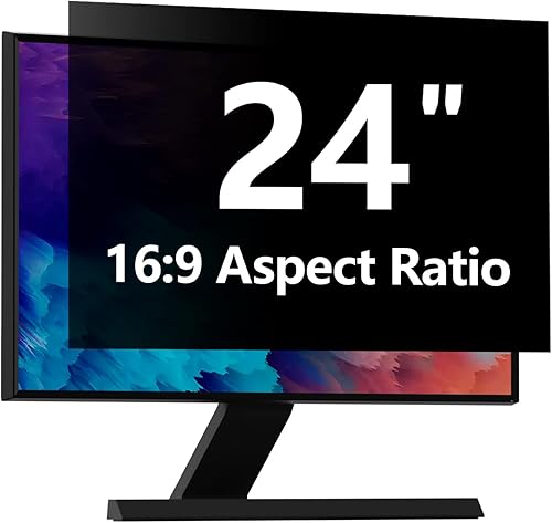 Miniatura 39 de Protector de pantalla de privacidad para computadora de 20 pulgadas con HP Dell Acer Asus Samsung LG y más, filtro de protección de seguridad