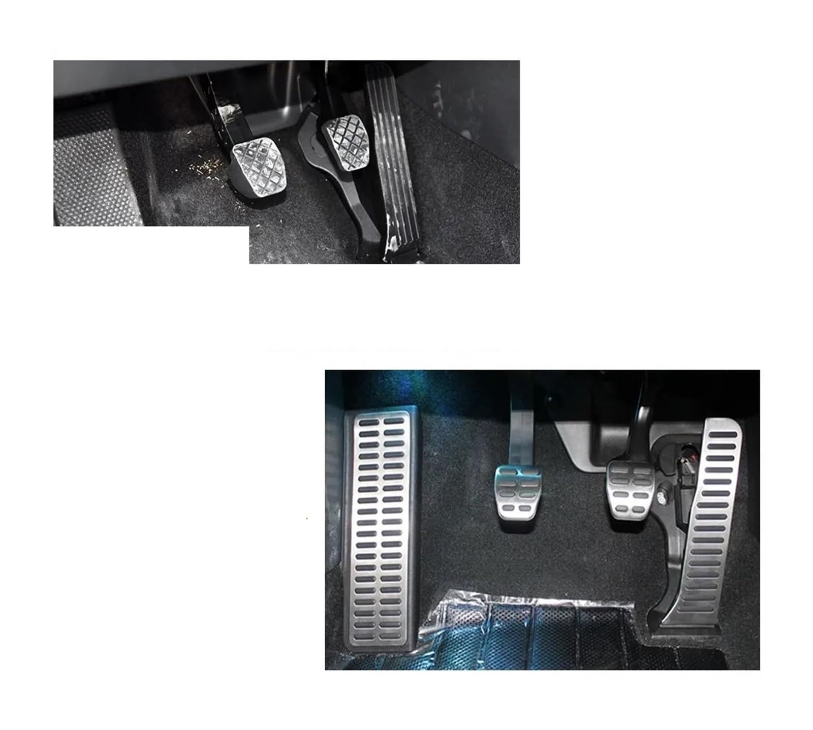Pedale Freno Auto Per I Modelli 1T 5T 2003~2015 Pedali Per Auto In Acciaio Inossidabile Acceleratore Freno Piedino Antiscivolo | 2 pcs