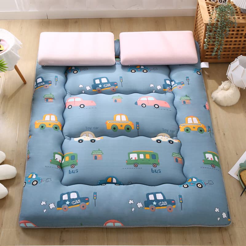 Matelas Pliant Avec Tête De Lit Et Oreiller, Tatami Pliable