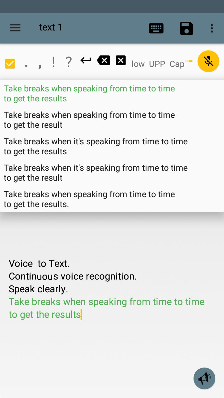 Voice to Text Text to Voice FULL PRO - App on Amazon Appstore
