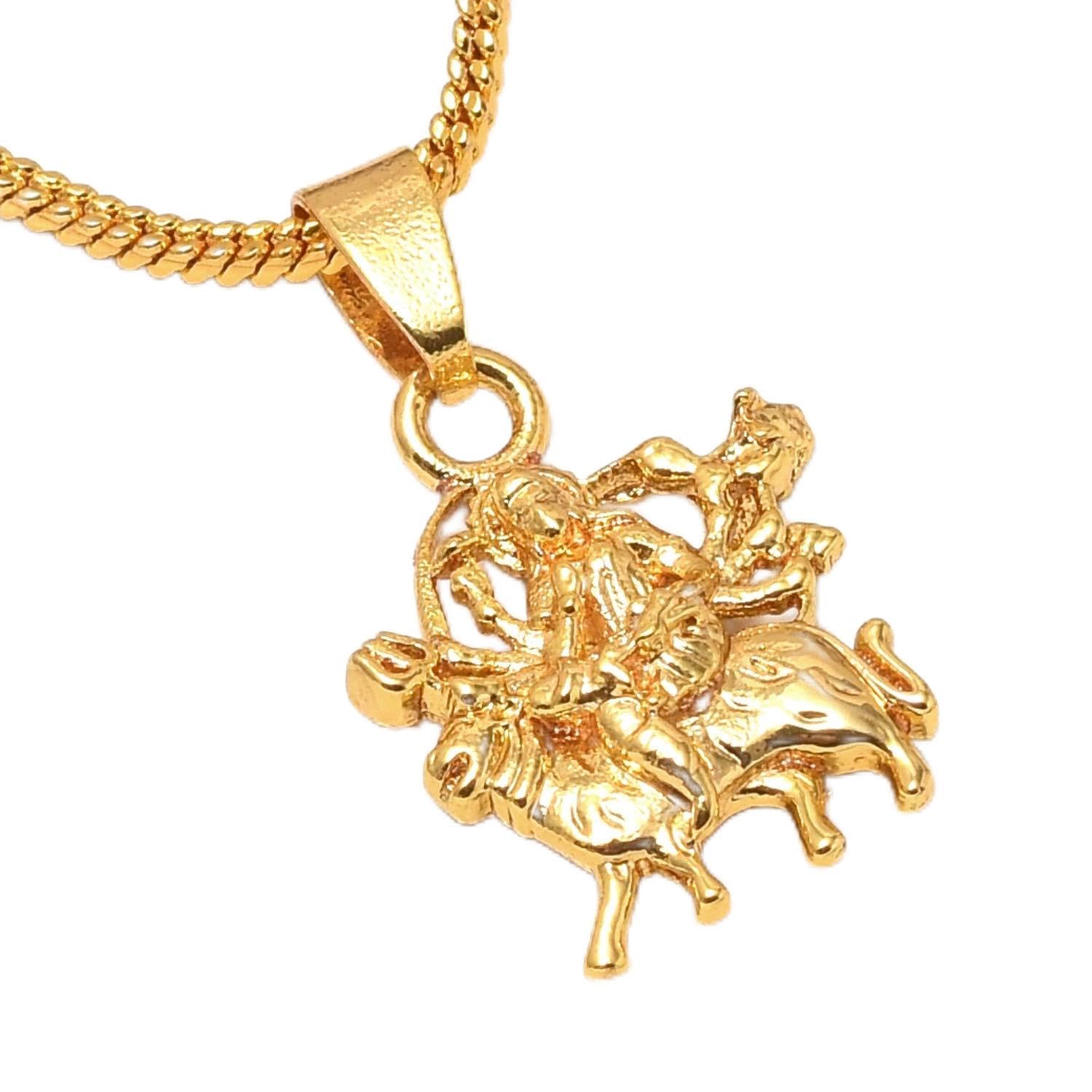 Jewar Pendant Locket Lord Ganesha/Ganesh Ji Handmade Art Gold Plated Jewelry For Men,Women