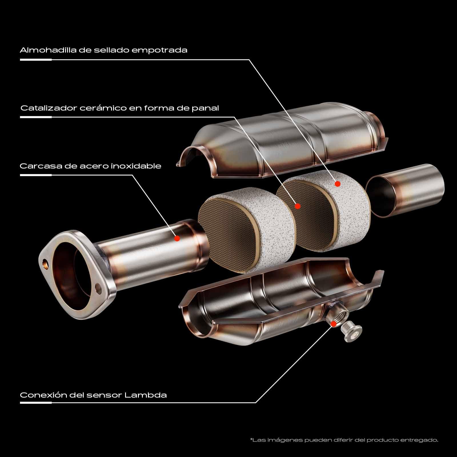 Frankberg Filtro de partículas diésel (DPF) 1731PT | Compatible con: Berlingo/Berlingo Primer monovolumen GFK GJK MF, Xsara Picasso N68, 307 Descanso 3E, C5 III Ruptura RW