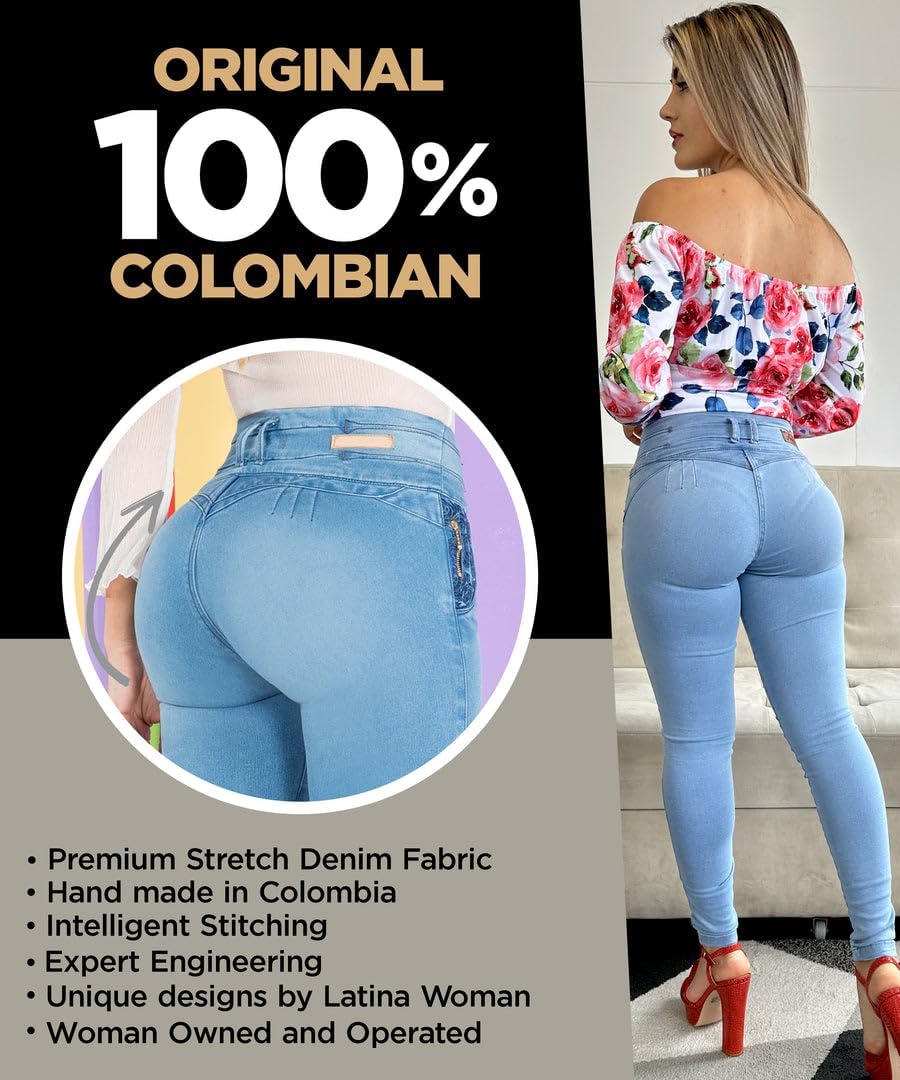ARANZA Pantalones Colombianos Levanta Cola Butt Lifting Colombian Jeans - Image 3