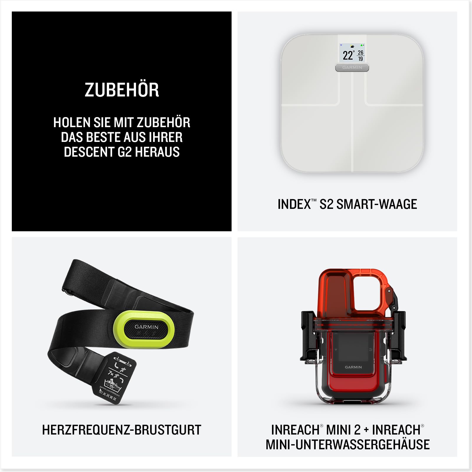 Garmin Descent G2 45mm - Smarter Tauchcomputer mit 1,2" AMOLED Farbdisplay, bis zu 10 Tage Akkulaufzeit, versch. Tauchmodi, Tauchbereitschaft, Multi-GNSS, 100+ Sport-Apps, Benachrichtigungen