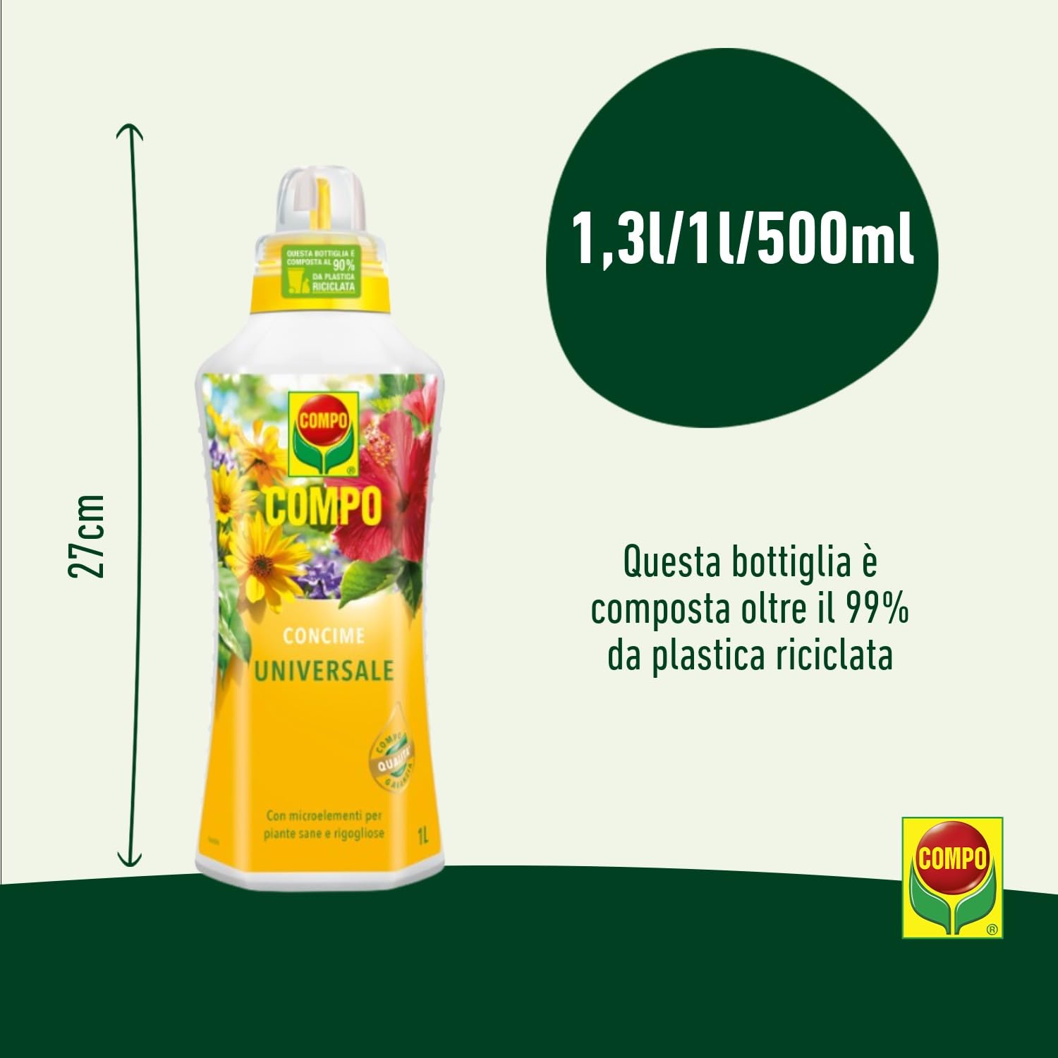 COMPO Universal-Flssigdnger 1l - Pflanzen Flssigdnger : Amazon.de:  Garten