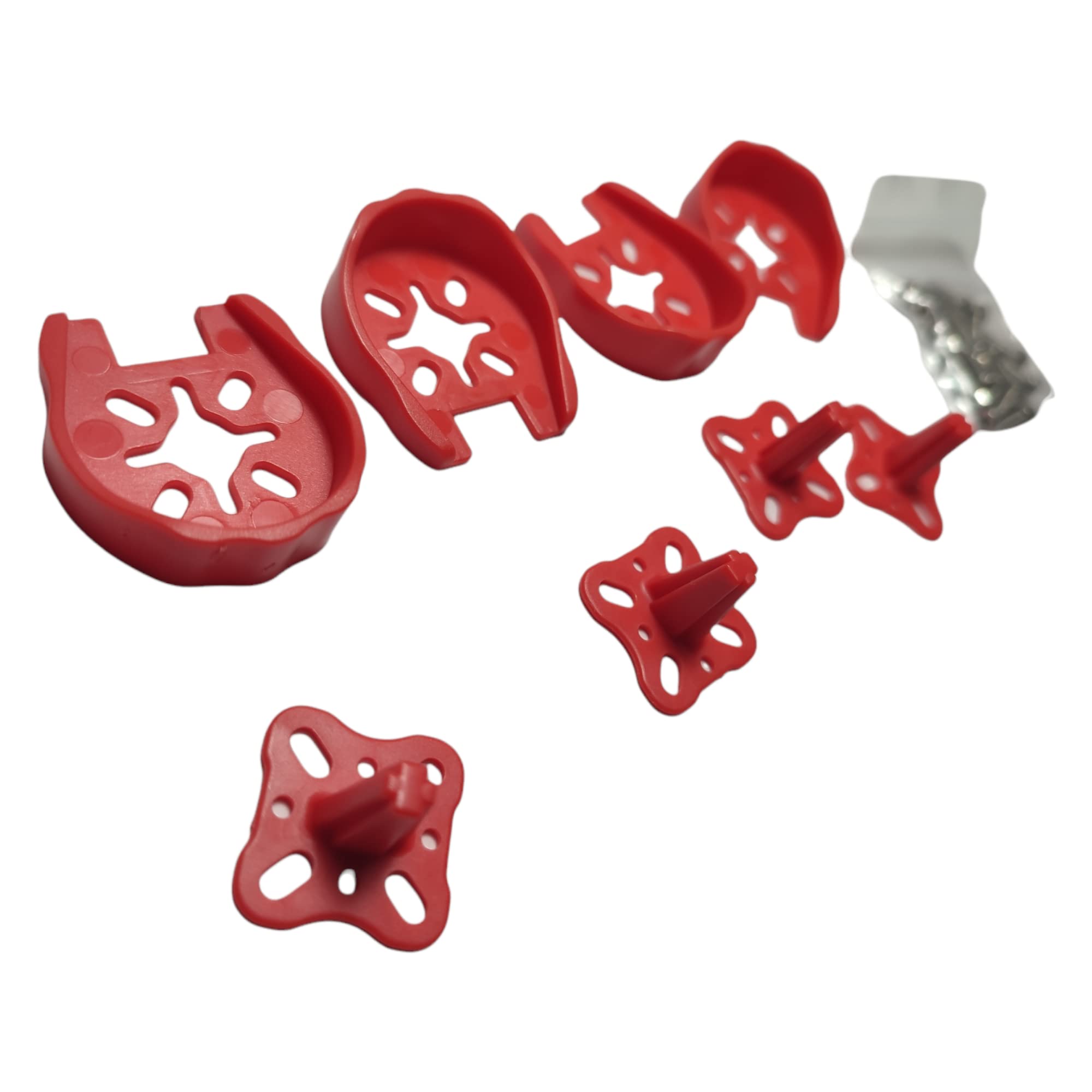 YGT YUVVRAJ GLOBAL TRADERS Motor Guard And Landing Gears For FPV DRONE (RED)