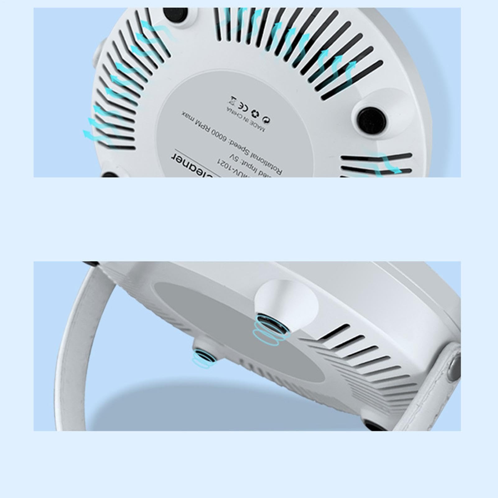 Aspirateur à poussière d'ongles Avec 30 Filtres Portable Vitesse Variable
