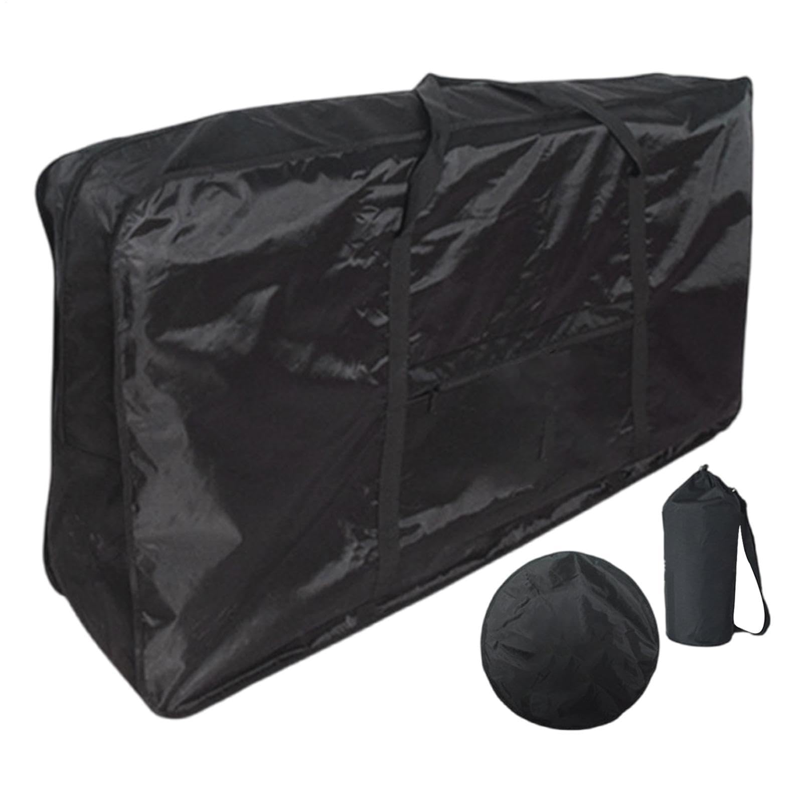 Bolsa plegable para bicicleta, bolsa de viaje plegable, impermeable,