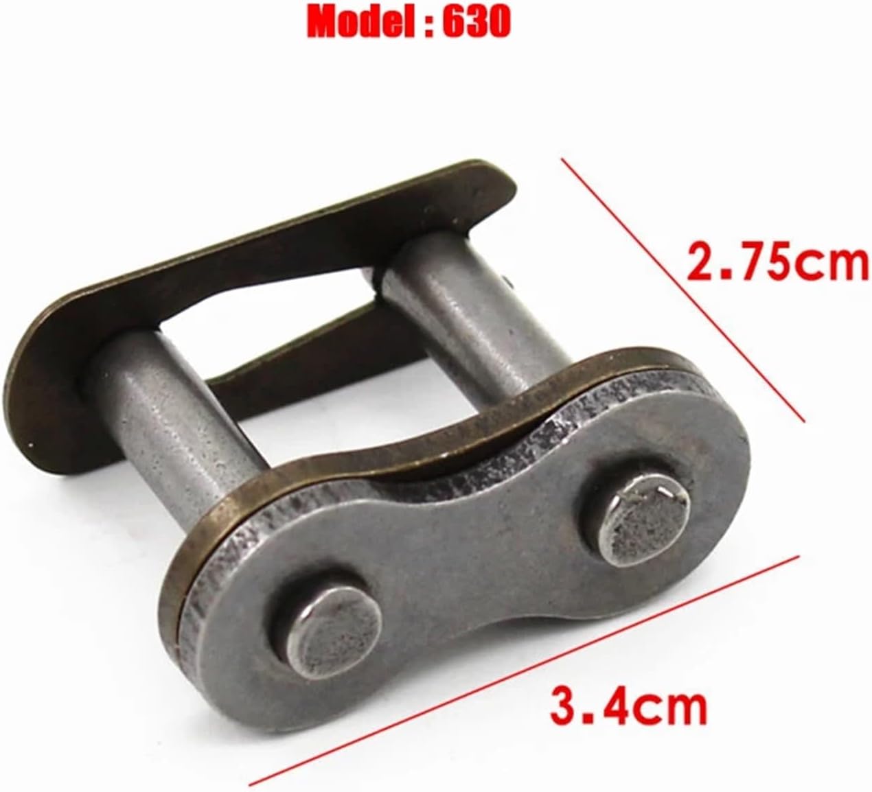 Master Link 100Pcs Motorcycle Chain Buckle 420 428 530 630 428 Thickened For Bicycle(630)