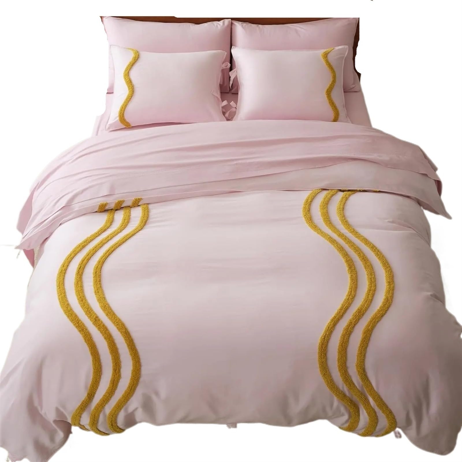 Housse de couette en coton touffeté King luxe pour sublimer votre lit