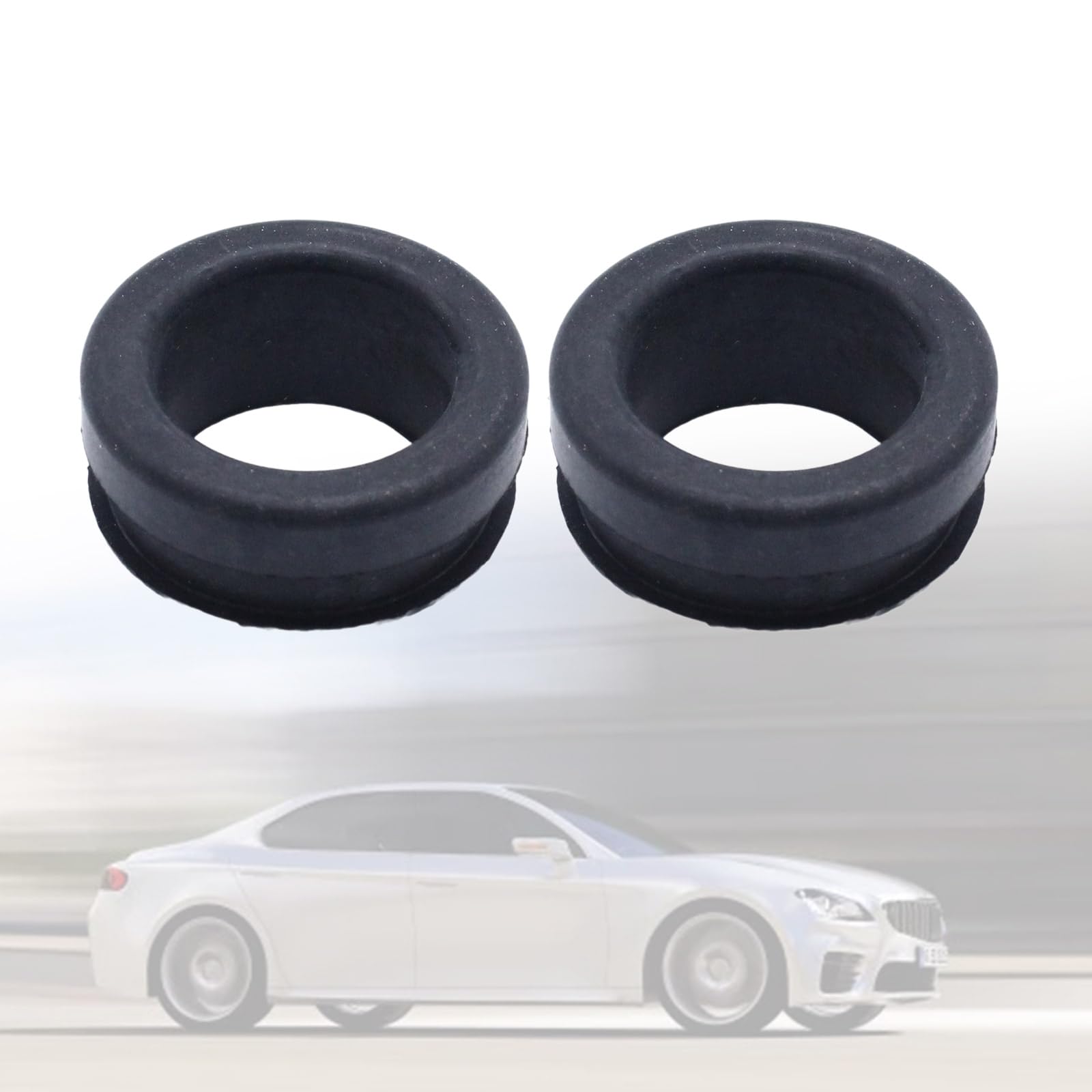 Ford Performance PCV Valve Illet M-6892-F Diamètre Extérieur 1,200 Pouces; Caoutchouc; Ensemble De 2