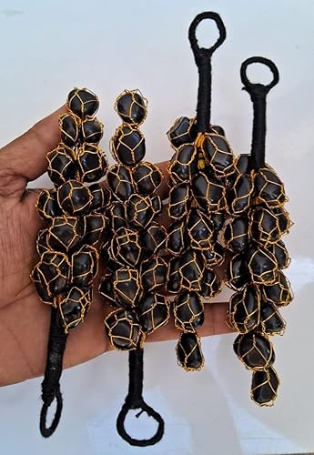 Percha de coche de turmalina negra, colgador de pared de turmalina negra, decoración del hogar, colgador de puerta colgante de puerta de cristal