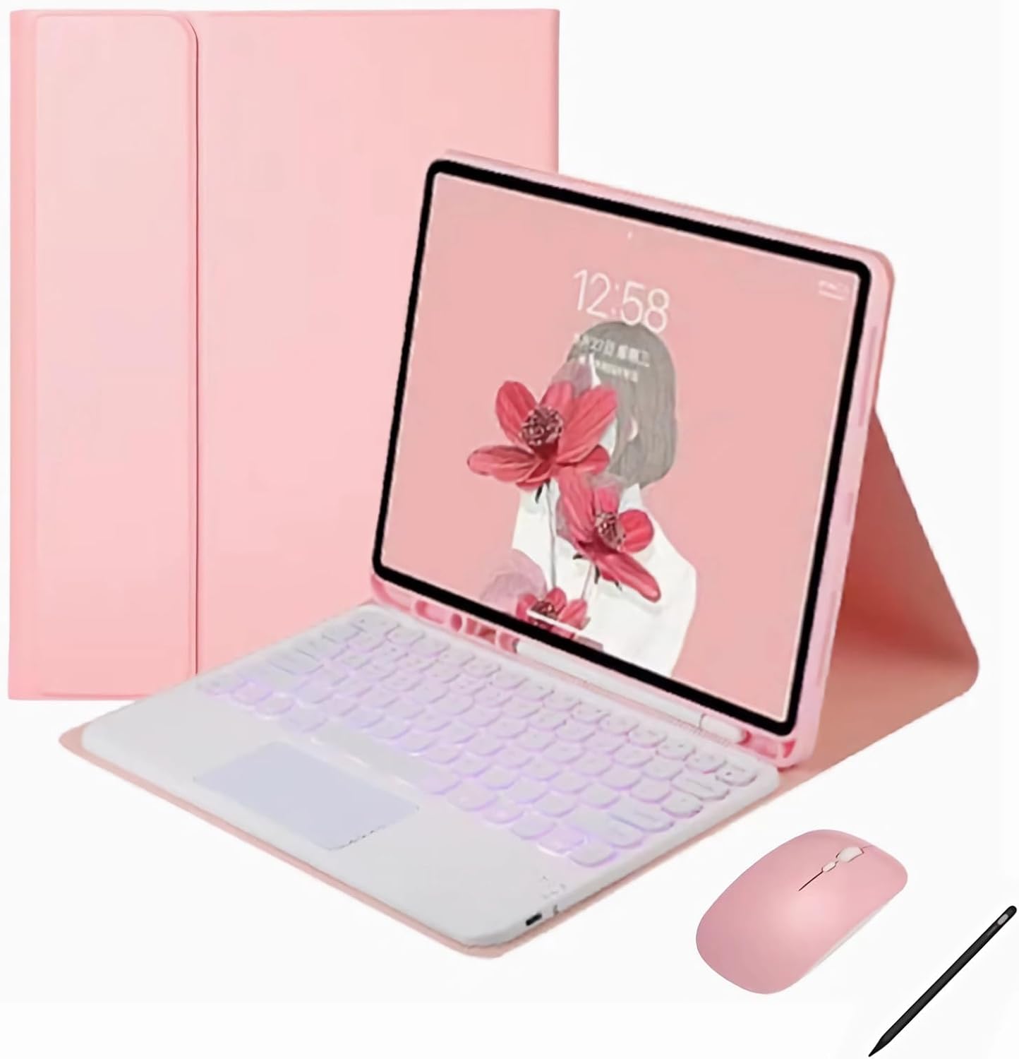 Generic For Fire HD 10 Case With Detachable Keyboard, 7-Color Backlit, Trackpad, Keyboard Case With Camera Cover For Amazon Fire HD 10 10.1 Inch Auto Sleep/Wake Include Mouse/Stylus Generic For Fire HD 10 Case With Detachable Keyboard, 7-Color Backlit, Trackpad, Keyboard Case With Camera Cover For Amazon Fire HD 10 10.1 Inch Auto Sleep/Wake Include Mouse/Stylus