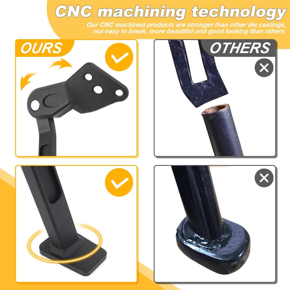 Dirt Bike Kickstand Fit for YZ250F/YZ450F 2014-2026, Motorcycle Foot Side Stand Support