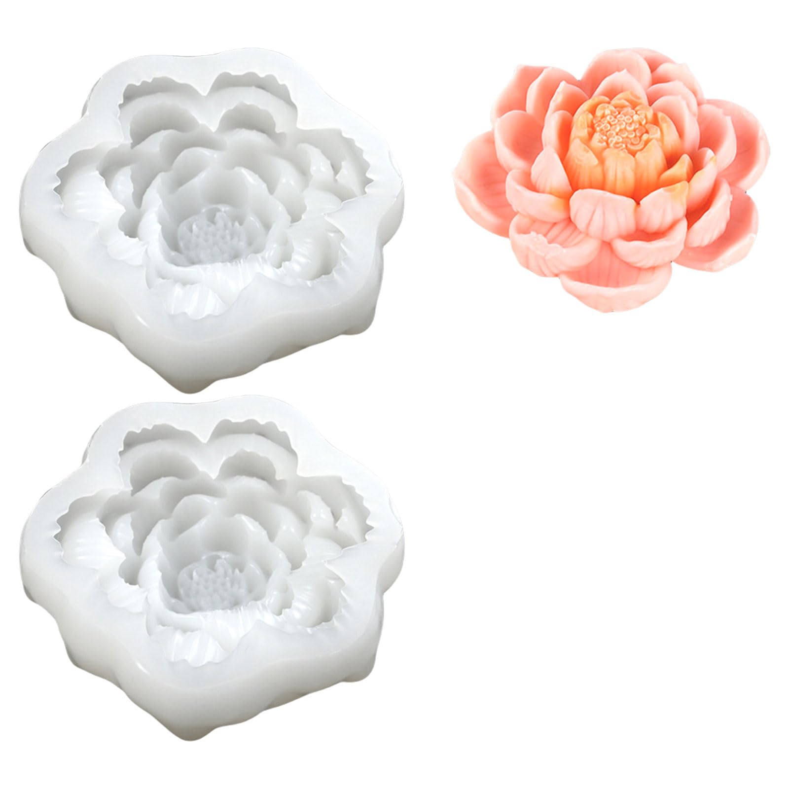 Xinsheinelry Flower Cake Dessert Creation Molds Sturdy Silicone Flower for Cakes and Chocolates Practical Dessert Festival Celebration Bakewares