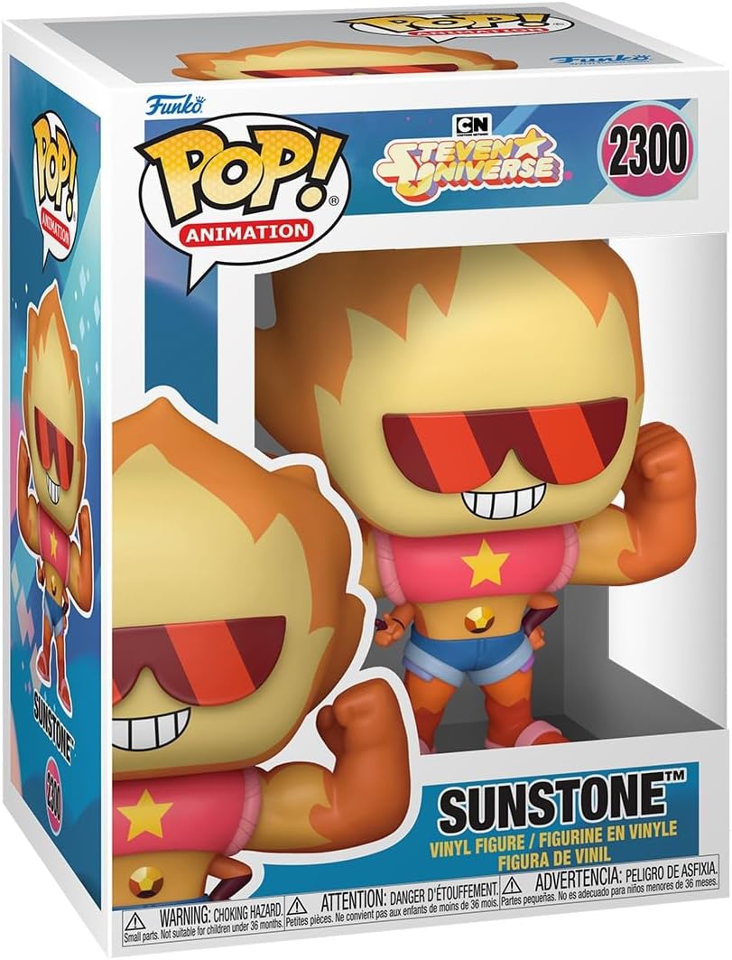Funko Pop! Animation: Steven Universe - Sun Stone - Collectable Vinyl Figure - Gift Idea - Official Merchandise - Toys for Kids & Adults - Cartoon Fans - Model Figure for Collectors and Display