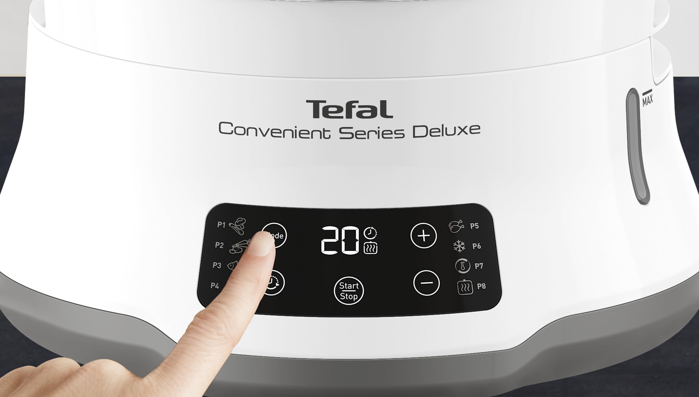 Tefal Cuiseur a vapeur Deluxe Convenient Series VC502D10