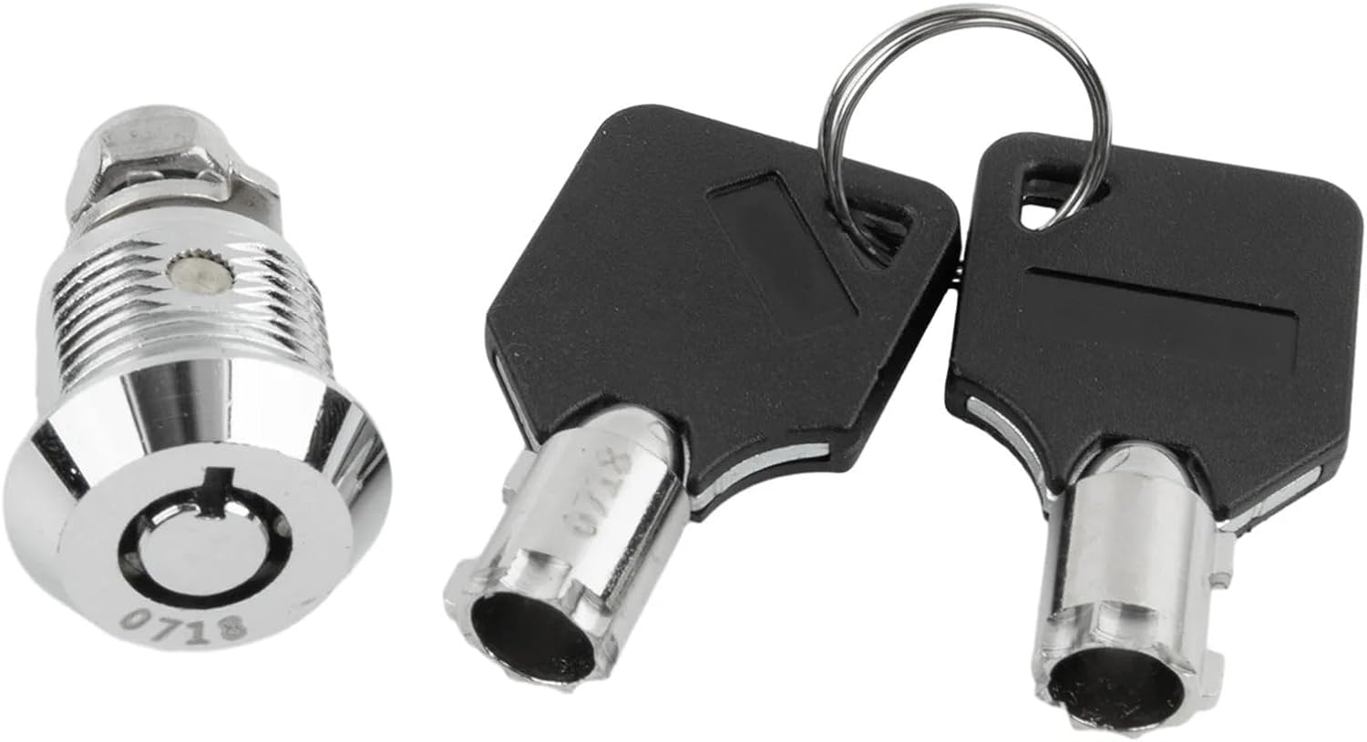 Cylinder Locks Door Cabinet Mailbox Padlock Drawer Cupboard Box Lock with 2 Keys Cam 16/20/25/30mm 1Pcs(30mm)