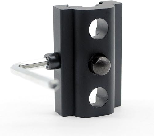 Miniatura 7 de Adaptador de bípode con perno de cabestrillo apto para riel Picatinny de 0.787 in y Weaver con 3 agujeros