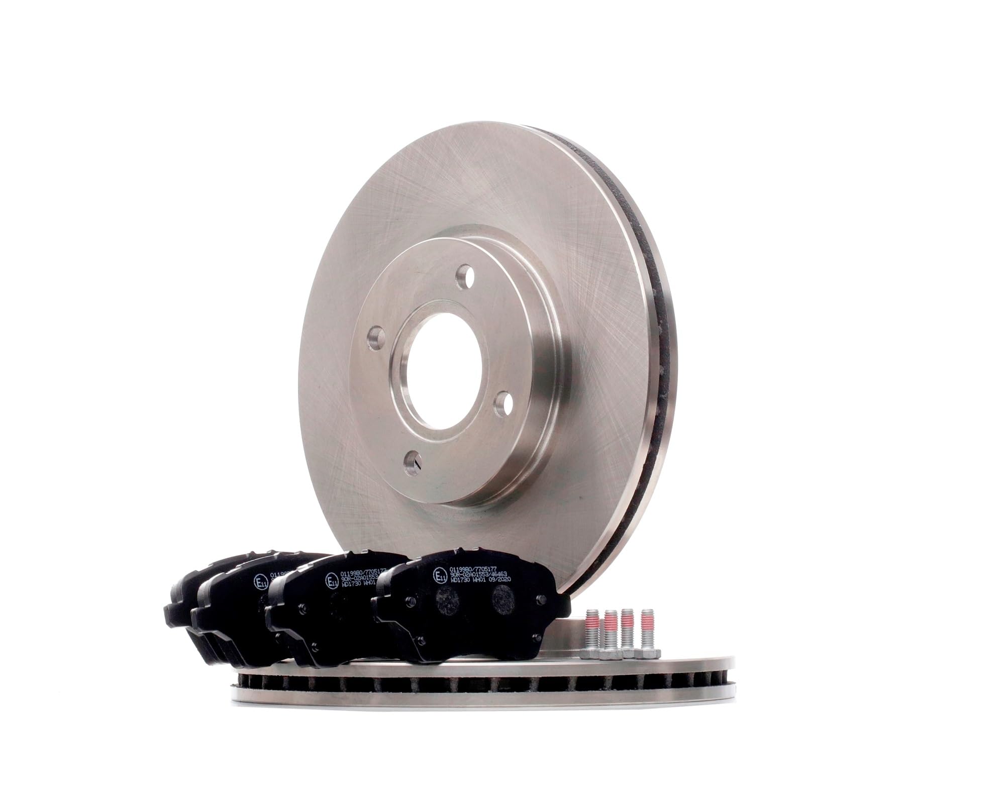 STARK Bremsen Set Vorne 278mm Bremsscheiben und Beläge Komplett Kompatibel mit FORD Fiesta Mk6 Schrägheck JA8, JR8 B-MAX JK Tourneo Courier MPV Fiesta Mk6 Kastenwagen Fiesta Mk6 Limousine