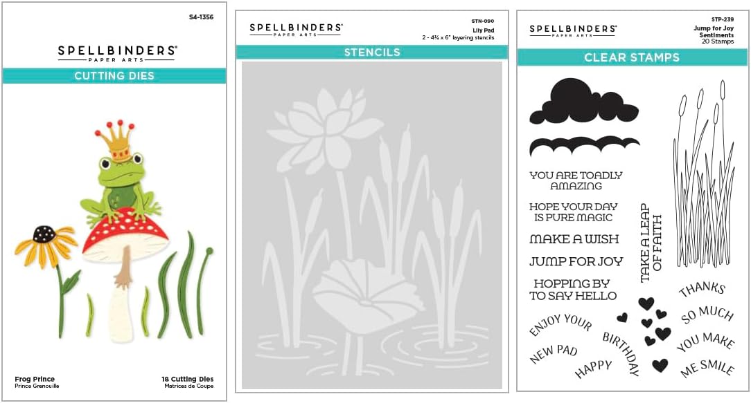 Spellbinders BD-0870 Jump for Joy I Want It All! Bundle