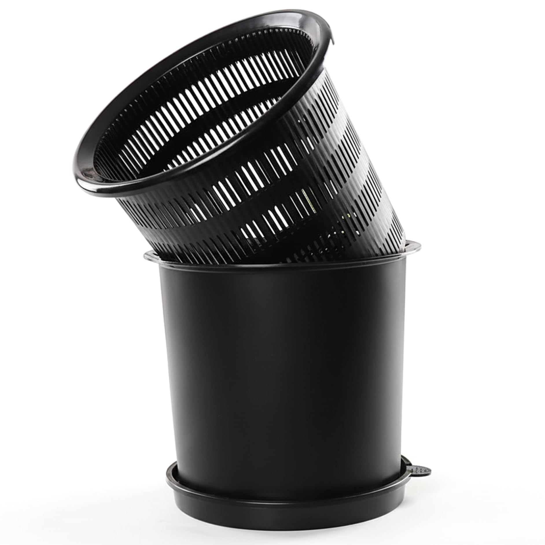 Pots d'orchidées avec trous en résine durable haute densité