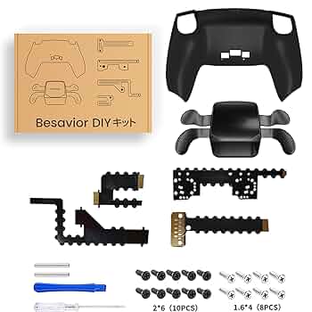 Amazon | Besavior 2023年最新版 PS5コントローラー用 DIYキット