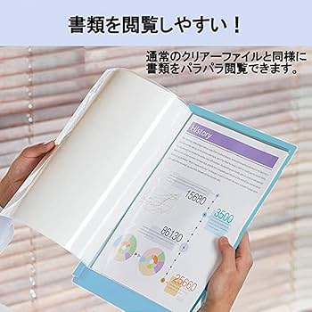 a20　ファイル2冊 Amazon.co.jp: A4 (A3, 2 Fold), 20 Pockets, Booklet Folder