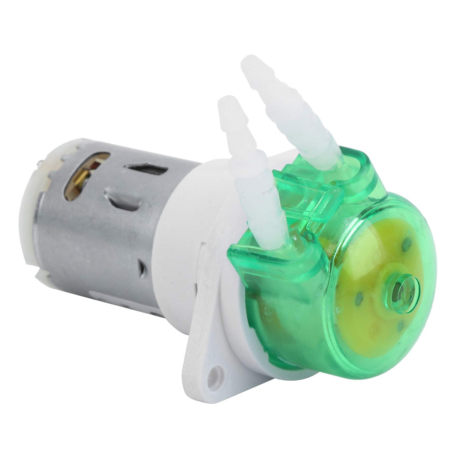FTVOGUE Dosaggio DC con Tubo in Silicone, Pompa Giardino per Acquari, Manutenzione Necessaria, duratabilità, Robot per la Pulizia del Pavimento, Durata di Servizio del Tubo 200 Ore (DC24V)