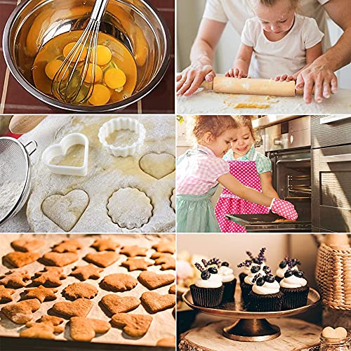 12 Stücke Kinder Chef Set, Kochbackset Kinder, Chef Role Play Set, Spielküche Kochset, Inklusive Schürze, Kochmütze… – Bild 7