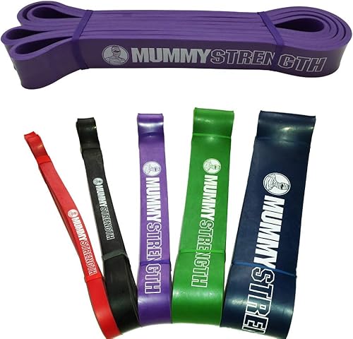 MummyStrength Resistance Bands for Men and Women. The Best Stretch Band for Pull Up Exercise and Powerlifting. Works with Any Pull Up Bar or disponible en Yaxa Venezuela