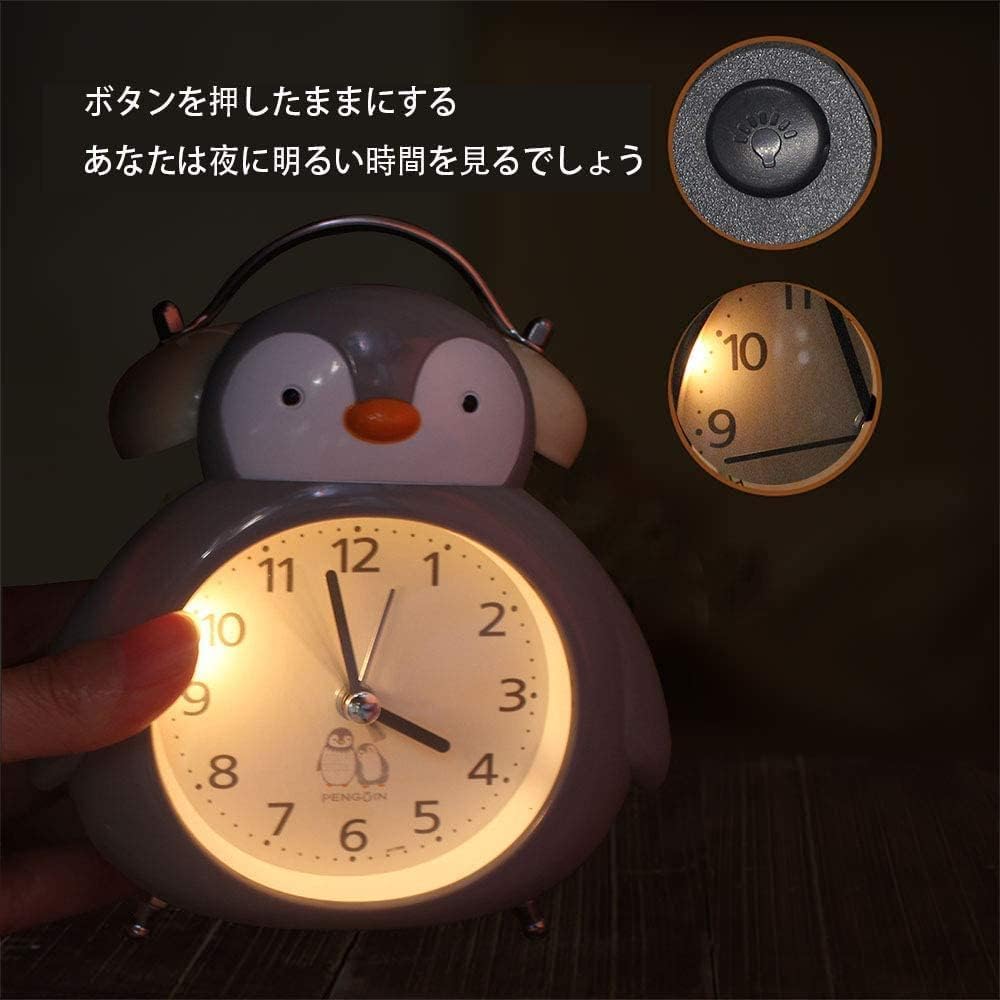 Amazon.co.jp: 目覚まし時計 大音量 ペンギン めざまし時計 こども