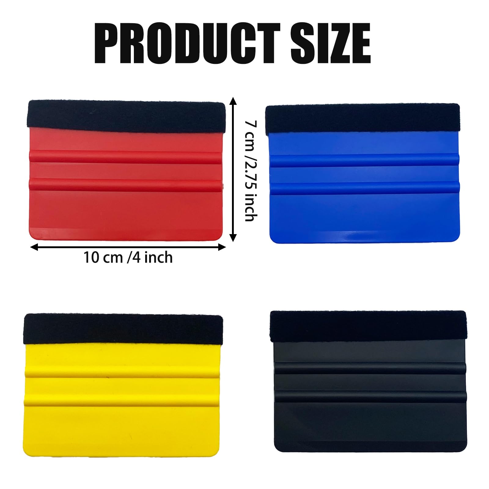 Raclette Vitre,spatule Plastique,Film Vitre Teintée Voiture,Stickers