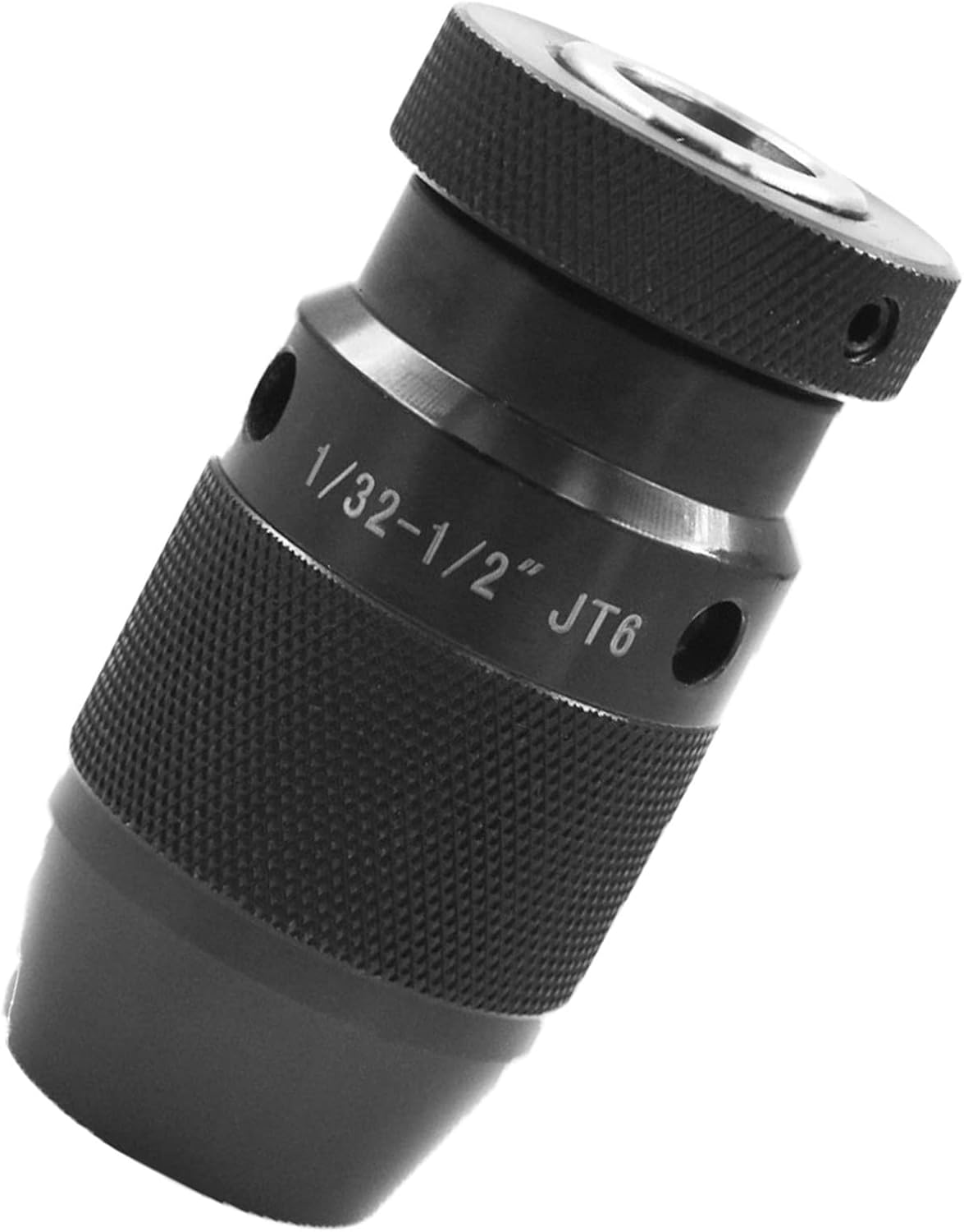 Jacobs Keyless Industrial Drill Chucks 1/32-1/2" 6JT PRO-SERIES KEYLESS DRILL CHUCK & JT6-1MT TAPER ARBOR MT1 CNC Keyless 1/4 In Mounting Industrial Drill Chucks - Foto 2