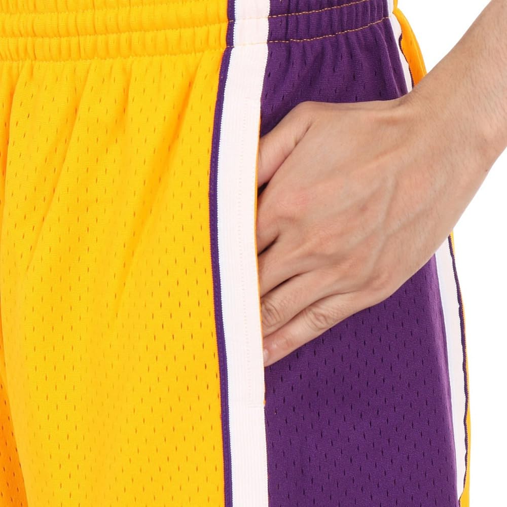 Mitchell & Ness 2.0 La Lakers - Pantalones Cortos Hombre