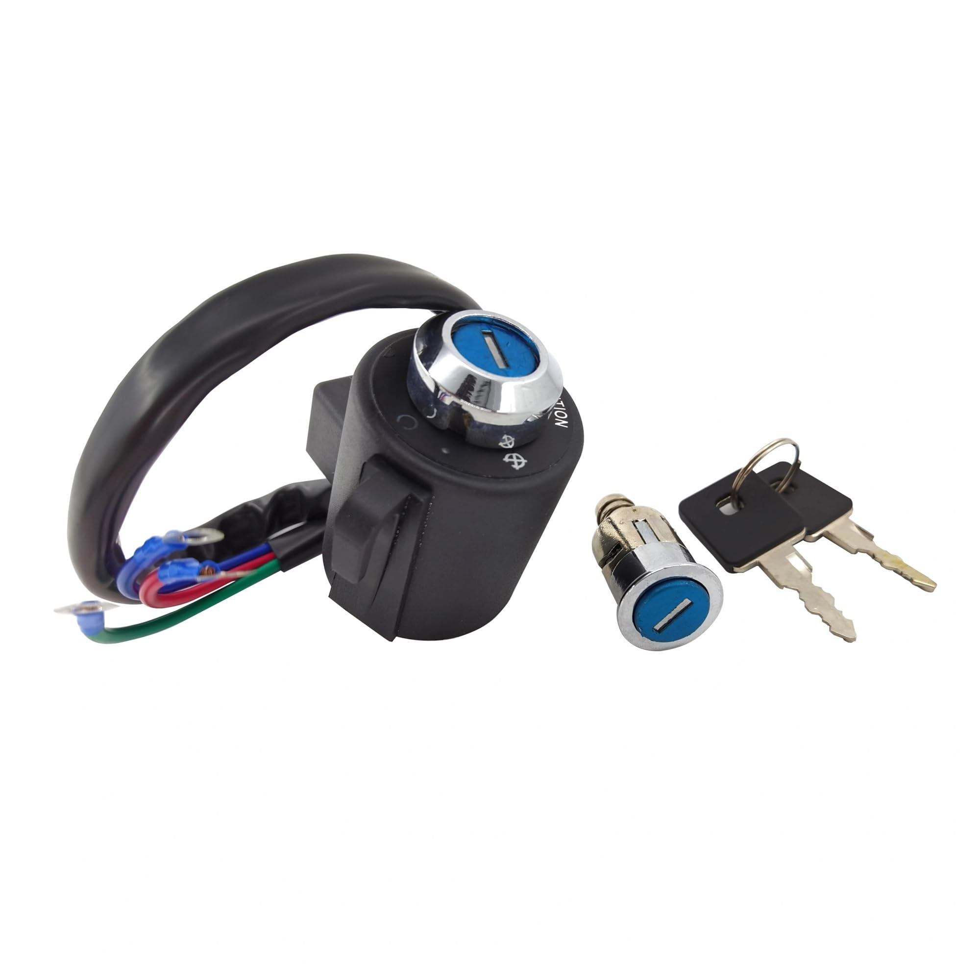 Kabel Cewka zapłonowa do Sportster XL 883 1200 1995 1996 1997 1998 1999 2000 2001 2002 2003 Motocykl Przełącznik zapłonu z 2 kluczami Motocykl Przełącznik zapłonu