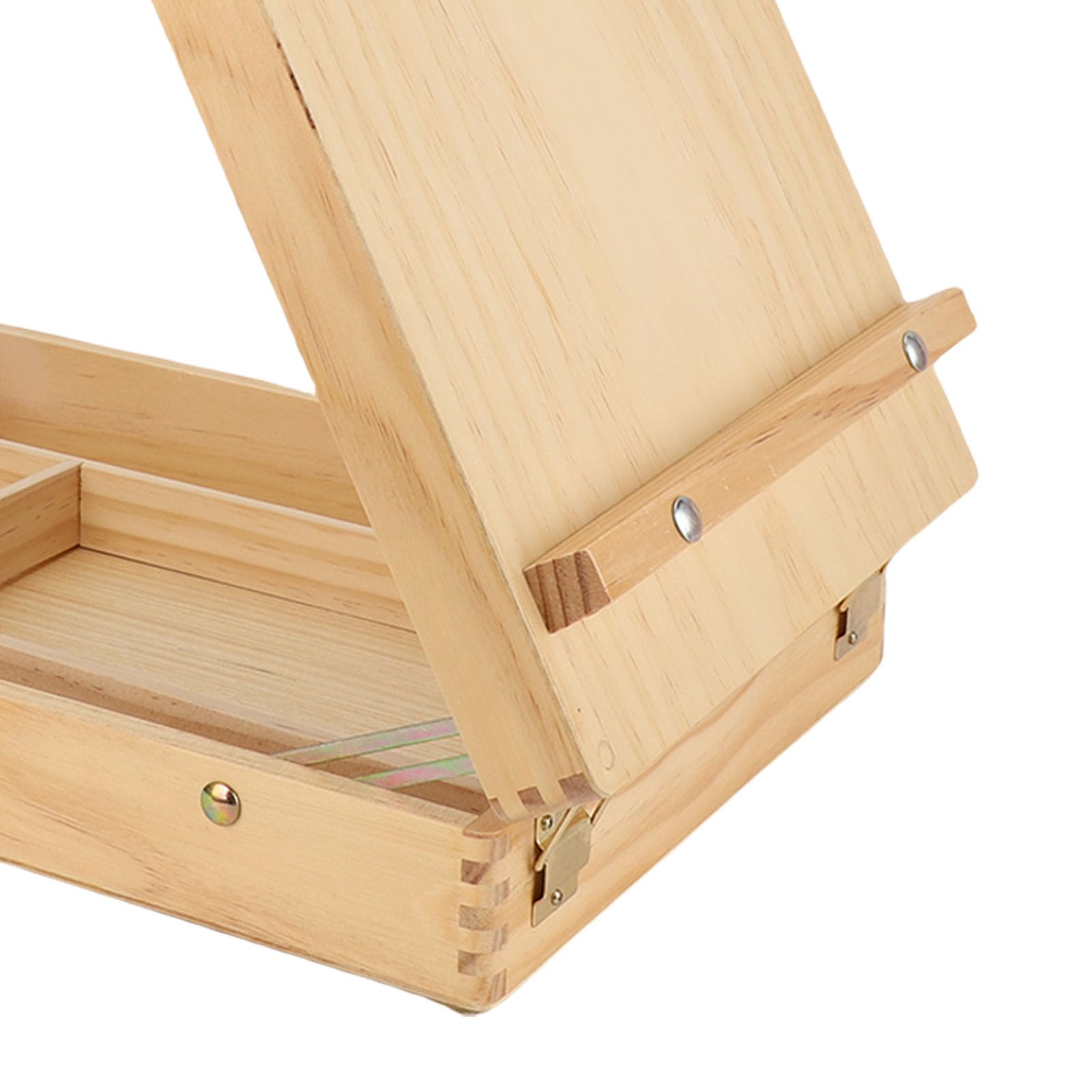 Jeffergarden Caballete de Arte de Mesa de Madera, Caja de Bocetos