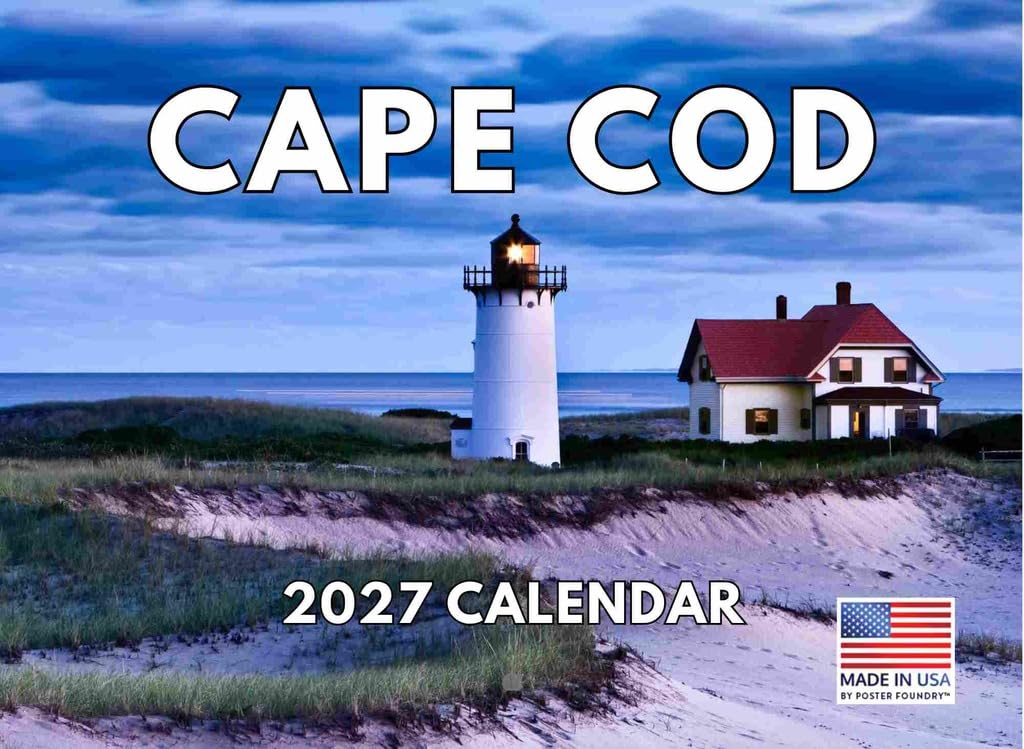 Cape Cod Calendar 2027 Monthly Wall Calender 12 Month — image 1