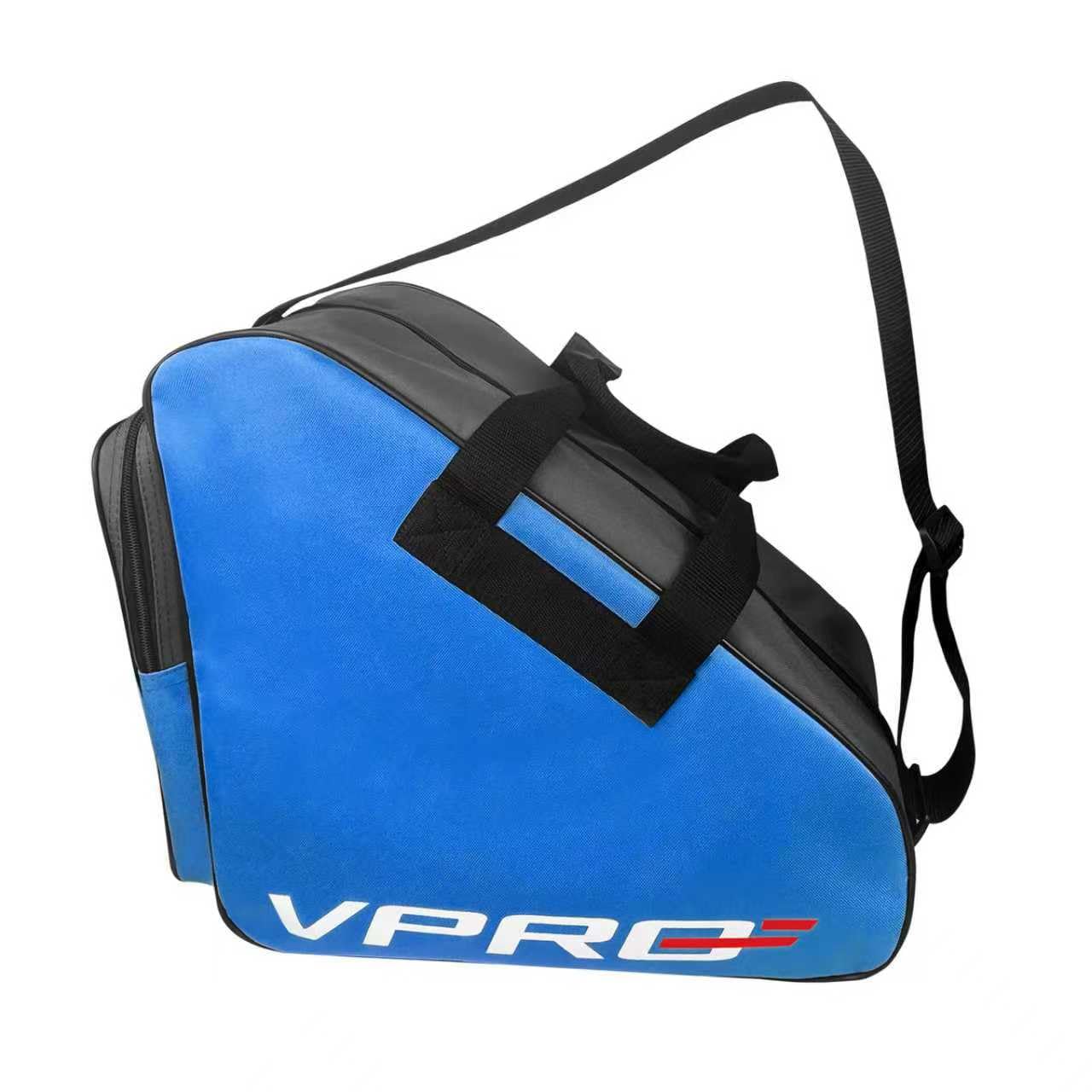 VPRE Ice Hockey Skate Bag - Portable Sports Equipment Carrier with Shoulder Straps (Dark Blue Purple)