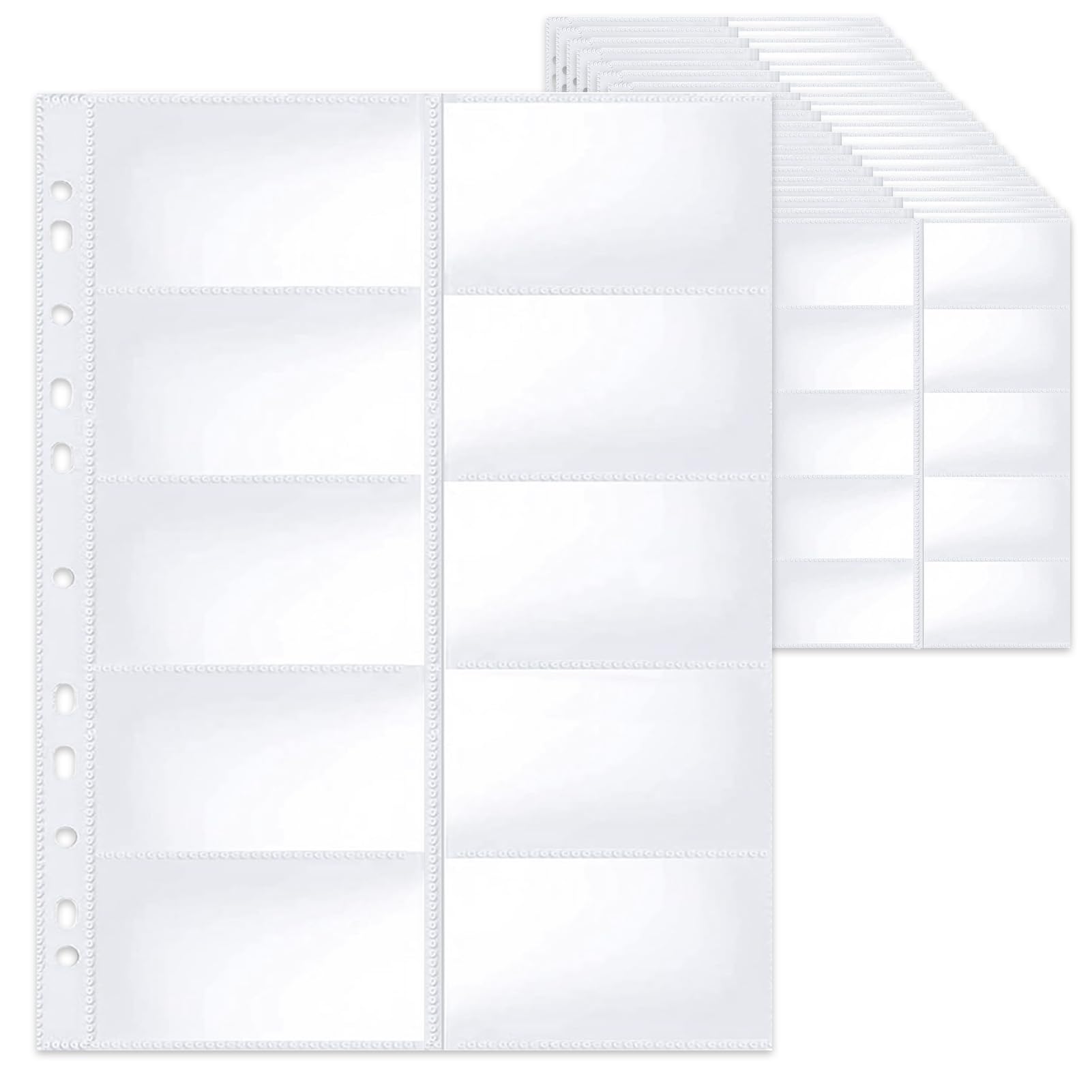 Caroeta De Fundas SOSINYA Fundas Para Cartas Coleccionables, Fundas Transparentes Fundas Para Coleccion
