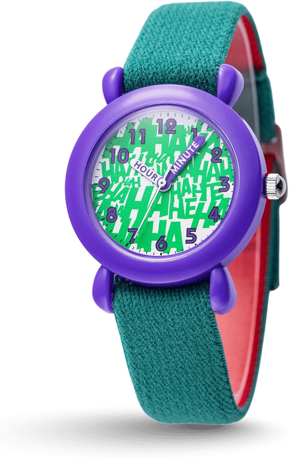 Warner Brothers DC Comics Harley Quinn Watch for Kids Ages 4–7 – Featuring Character Dial with Easy-Read Hour & Minute Hands – Harley Quinn Watches for Girls, DC Comics Toys