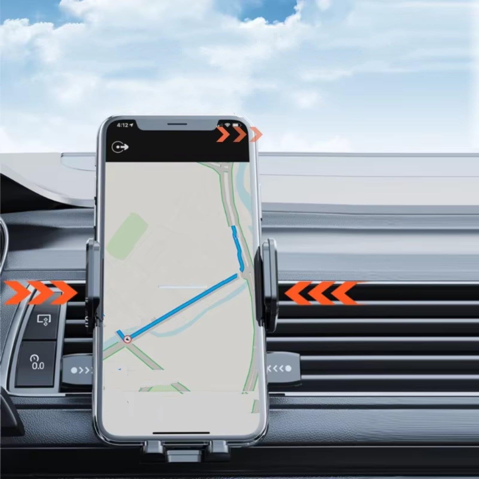 Support Téléphone Voiture Support Universel Smartphone Aspiration