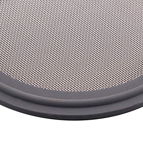 Image of DERNORD 2.5 inch FKM Sanitary Gasket w /Stainless Screen - Tri Clamp Clover (40 Mesh)