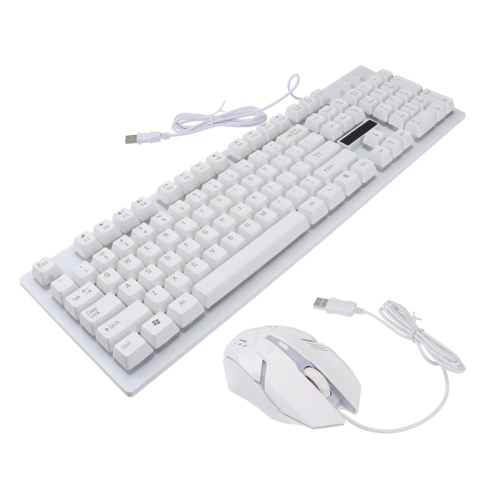Ensemble Clavier et Souris USB Filaires Gaming Lumineux 104 Touches