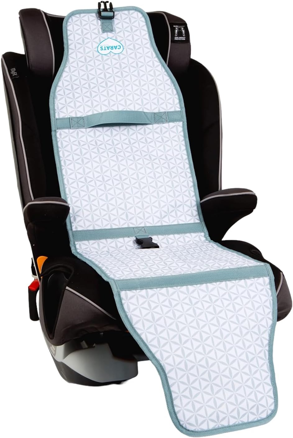 - Cool Carats Car Seat Cooling Pad for Babies, Toddlers, and Kids - Comfortable and Durable Cooling Pad for Hot Summer Days - One Size Fits All, Grey