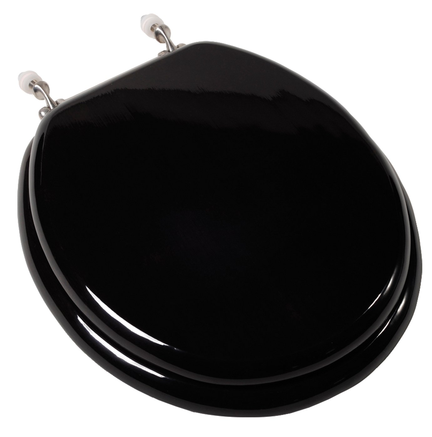 Comfort Seats C2B1E19BN Elongated Walnut with Piano Finish Seat